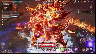 【lineage2m】12/21 寺院-特里斯坦  VS 猛龍 #lineage2m  #リネージュ2m   #天堂2m #리니지2m