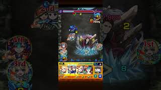 ラヴィーネ＆カンネでリヒターをワンパン #モンスト #shorts