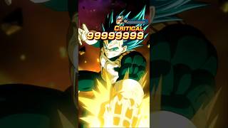 SCREEN K.O ULTRA SUPER ATTACK LR VEGETA SSBE EVO (GOKU UI) 11TH ANNIV. | Dragon Ball Z Dokkan Battle