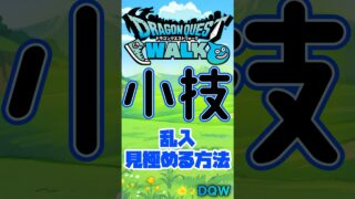 【ドラクエウォーク】小技×乱入がわかる⁉︎ #ドラクエウォーク #dqw #ドラクエ