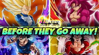 DO NOT FORGET BEFORE THEY GO AWAY!! 11th Anniversary Ending Checklist | DBZ Dokkan Battle
