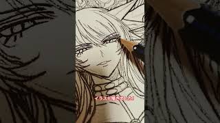 FGOのヴリトラ様のイラスト描きました！#イラスト #イラストメイキング #illustration #fgo