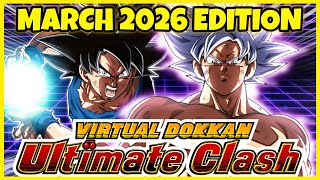 HP BUFFED ENEMIES! VIRTUAL DOKKAN ULTIMATE CLASH MARCH 2026 | DBZ: Dokkan Battle