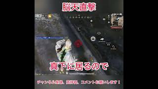 脳天直撃 #荒野行動 #shorts